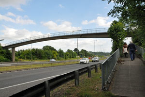 The A229 footbridge