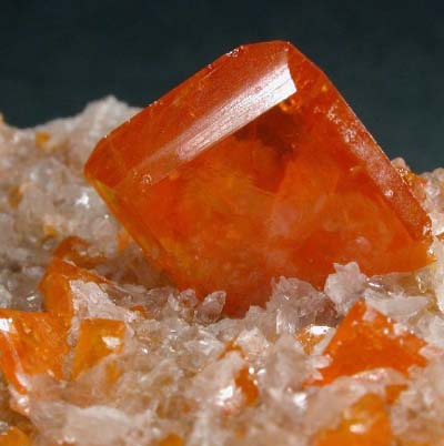 Wulfenite from the Red Cloud Mine, La Paz County, Arizona, USA